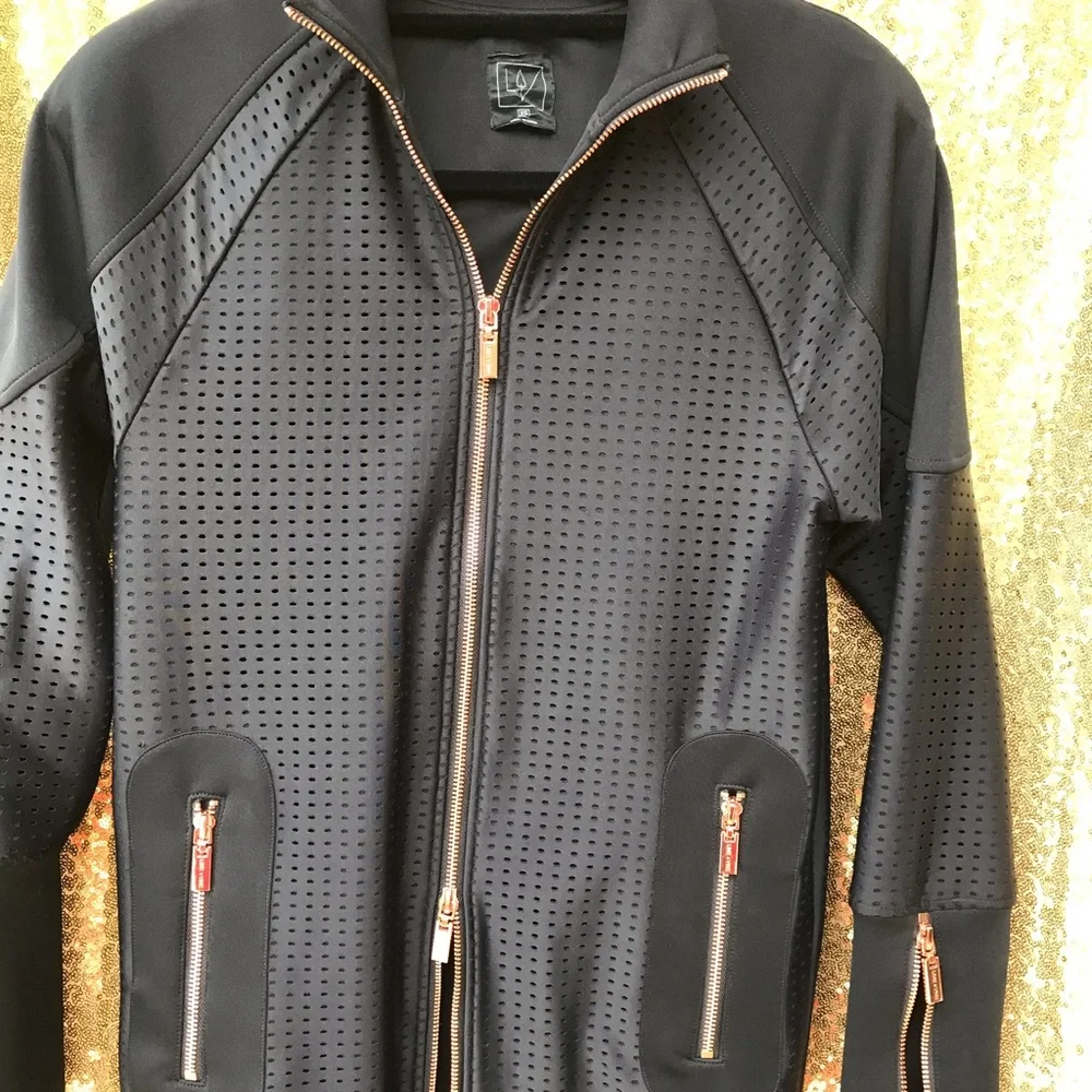 RARE Lime&Vine scuba long line jacket XS - Picture 5 of 8